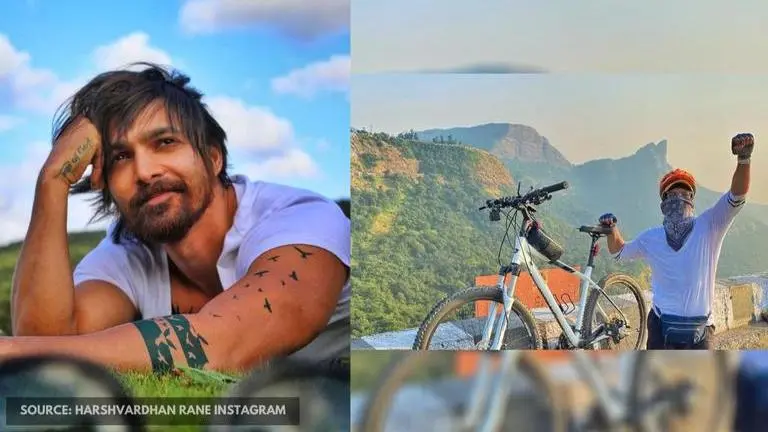 Harshvardhan Rane enjoys bicycle ride from Andheri to Lonavala post COVID-19 recovery harshvardhan rane