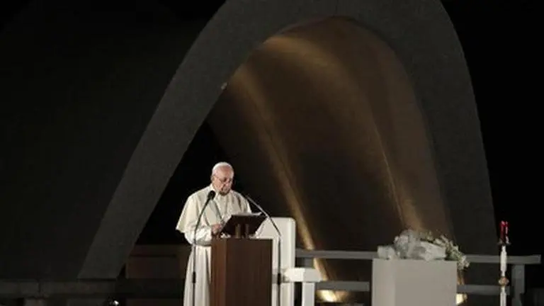 Pope on Hiroshima: Possession of nuclear weapons Pope on Hiroshima: Possession of nuclear weapons