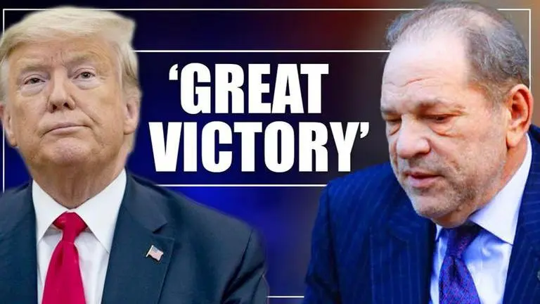 Donald Trump calls Harvey Weinstein's conviction in rape trial 'great victory' for women Donald Trump