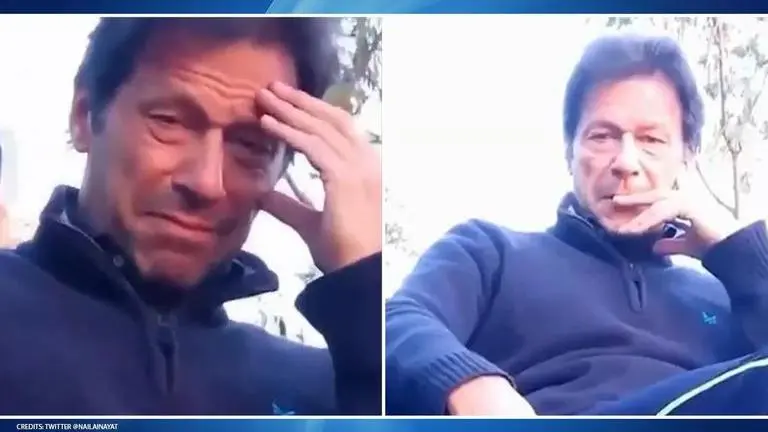 Viral video shows Pakistan PM Imran Khan ‘crying for nation’; netizens unsparing Pakistan