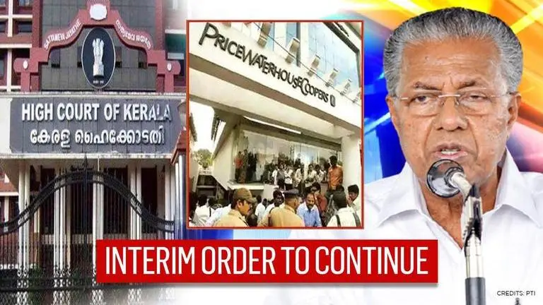Kerala HC extends stay on Vijayan govt's embargo on PwC; case adjourned to January 2021 Kerala