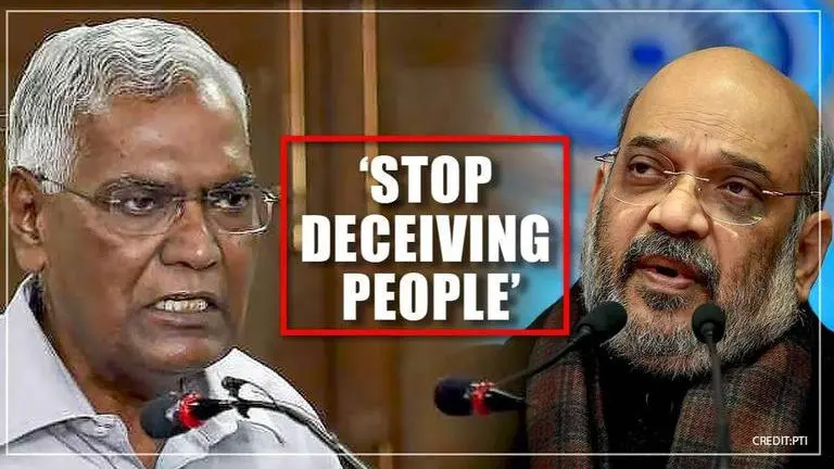'BJP speaks in multiple voices & confuses people': CPI's D Raja not believing NRC reply D Raja