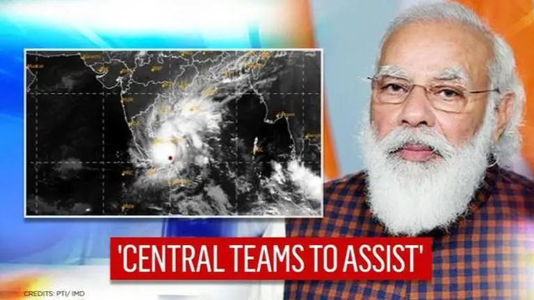 Cyclone Nivar: PM Modi dials CM Palaniswami; Central teams to visit Tamil Nadu cyclone Nivar