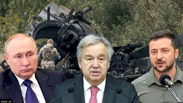 UN chief Antonio Guterres says Russia’s war in Ukraine indicates 'no sign of letting up' Russia