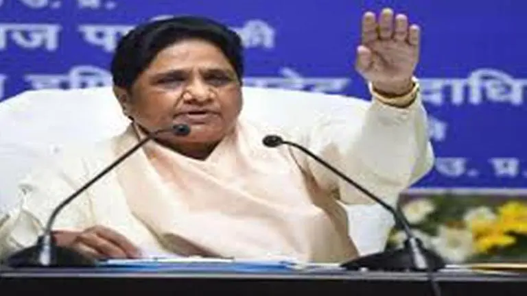 BJP weakened Constitution, but protests should not be violent: Mayawati Mayawati