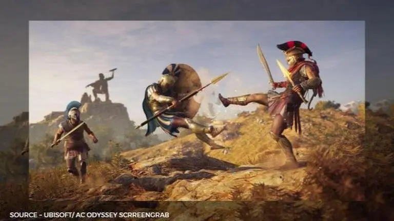 AC Odyssey Helios' Greeting riddle clue & solution; Know details ac odyssey