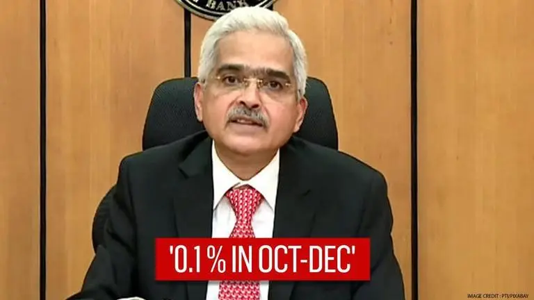 RBI holds interest rates; projects GDP growth returning to positive territory in current quarter