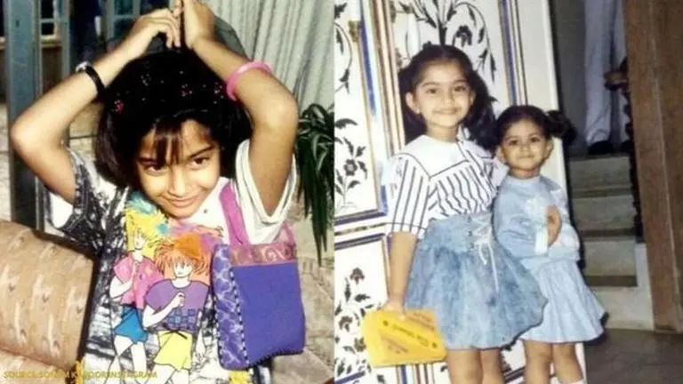 Sonam Kapoor's throwback pictures that prove she has been a fashionista since childhood Sonam Kapoor