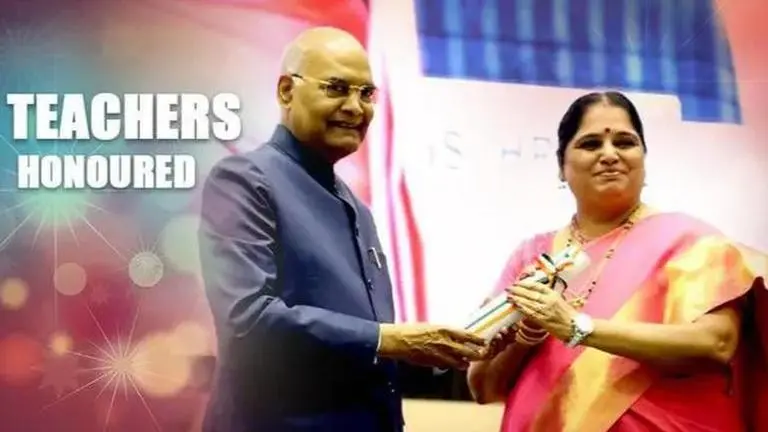 National Teachers' Award conferred to 46 teachers by President Kovind National Teachers' Award