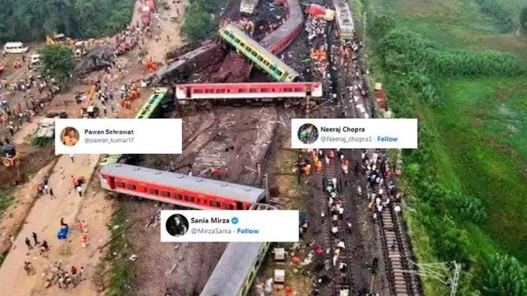 Indian athletes express thoughts and sympathy following a severe train disaster in Odisha Neeraj Chopra