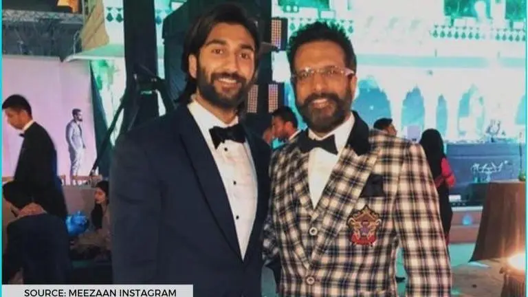 Unseen Pic of the Day: Young Meezaan looks endearing as he poses with dad Javed Jaffery javed jaffrey