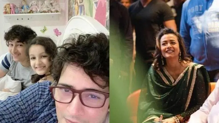 Mahesh Babu's throwback video of Namrata Shirodkar riding bicycle with kids; See the video mahesh babu