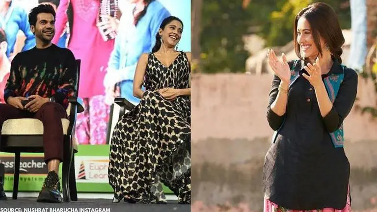 Decoding Nushrat Bharucha's look from her forthcoming film 'Chhalaang' Nushrat Bharucha