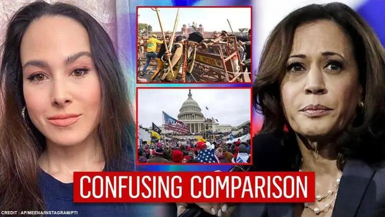 US VP Kamala's niece compares US Capitol Hill riot & India's farmer stir; makes a mess Kamala Harris