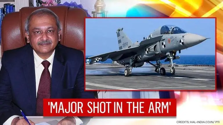 HAL chief Madhavan welcomes approval to Tejas deal; says it will boost domestic aerospace sector