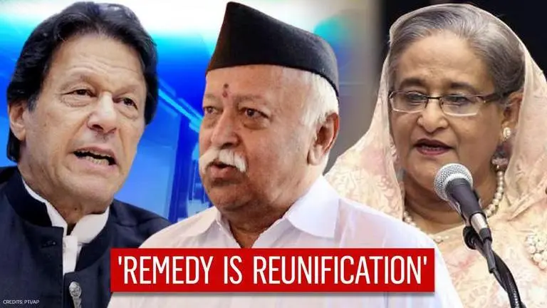 RSS chief makes 'Akhand Bharat' pitch; suggests Pakistan & Bangladesh 'need reunification' Pakistan
