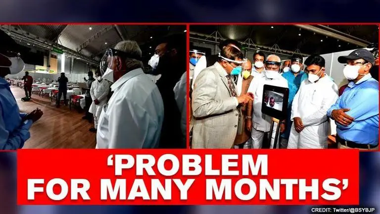 Karnataka CM visits BIEC COVID-19 care centre, appeals for 'fighting virus together' BIEC