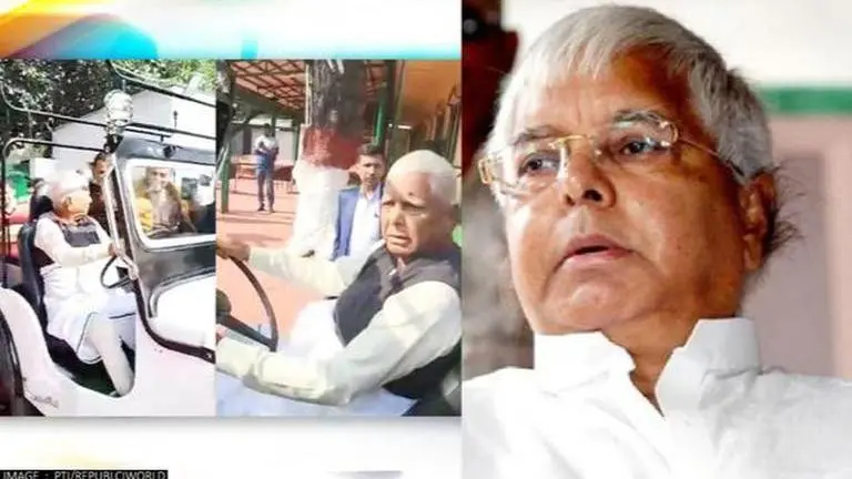 From Lalu Yadav driving jeep to eating orange candy, here are RJD chief's viral moments RJD