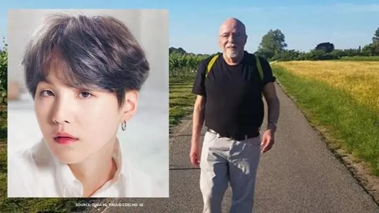 Rapper Suga's dream comes true as Paulo Coelho signs 'The Alchemist's' copies for BTS Suga