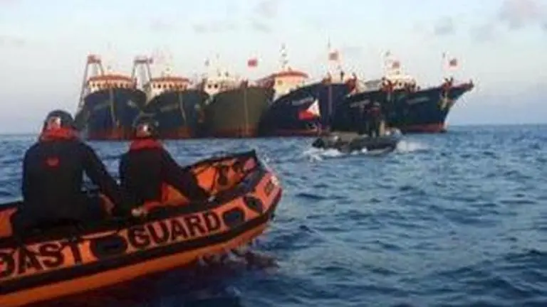 Protest over Philippines' rights in South China Sea