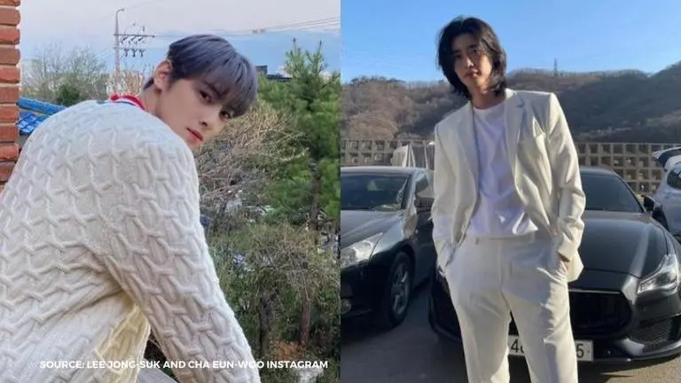 Lee Jong-suk and ASTRO's Cha Eun-woo to star in the action thriller 'Decibel' Source: Lee Jong-suk and Cha Eun-woo Instagram