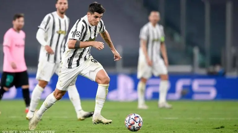 Juve's Alvaro Morata gets trolled as he scored a hat-trick of offside goals vs Barcelona Alvaro Morata