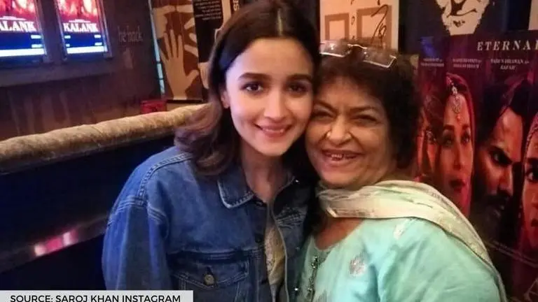 Saroj Khan's death: Alia Bhatt pens heartfelt note, recalls fond memory with choreographer saroj khan