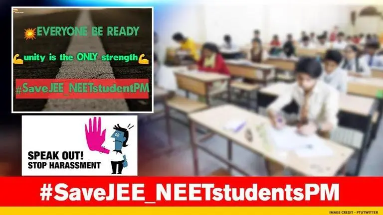 NEET, JEE aspirants call for postponing exams; #SaveJEE_NEETstudentsPM campaign begins NEET