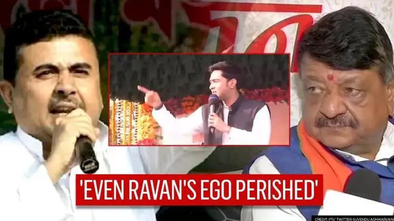 BJP balks at Abhishek Banerjee's 'language' at rally: 'Even Ravana's ego was perished' Suvendu Adhikari