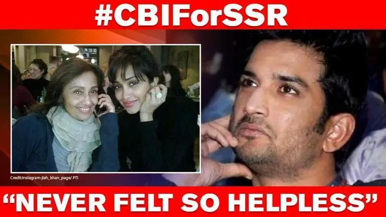 Jiah Khan's mother Rabia demands #CBIForSSR, asserts 'Jiah & Sushant killed similarly' Jiah Khan