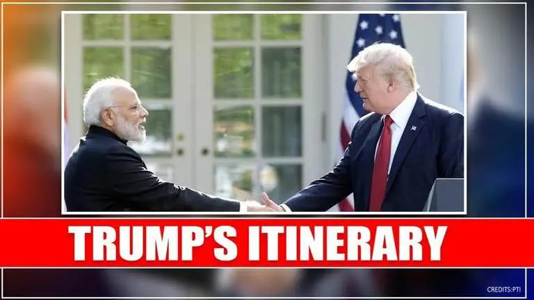 'Namaste, Trump': Here's the US President's itinerary on his 2-day maiden visit to India Trump