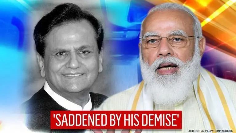 Ahmed Patel no more: PM Modi condoles demise; recalls his role in strengthening Congress PM Modi