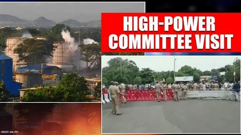 Vizag Gas leak: High-power committee meets affected residents & select political parties Andhra Pradesh