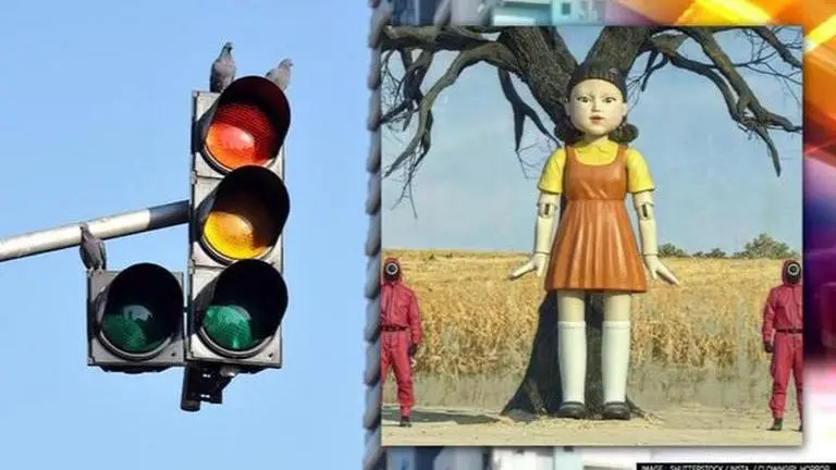 ‘Squid Game’ references are a 'green light' for Mumbai Police to promote road safety Mumbai Police