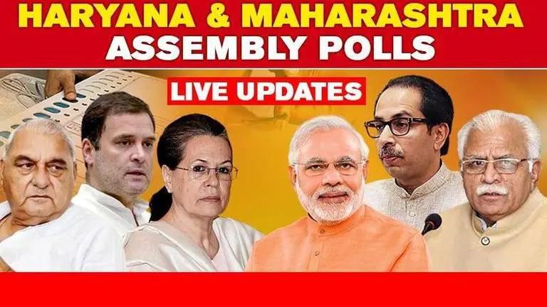 Elections 2019 LIVE: 65% Haryana turnout, 63% in Maharashtra Haryana & Maharashtra assembly polls