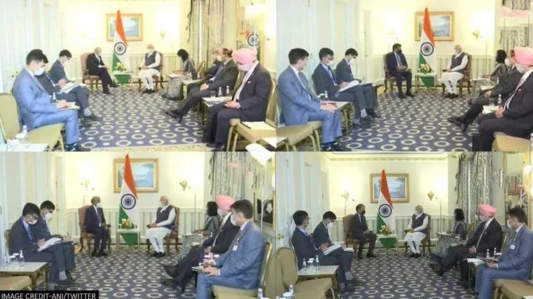 PM Modi interacts with CEOs of global companies, encourages leaders to invest in India PM Modi