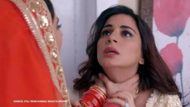 'Kundali Bhagya' spoiler: Mahira tries to choke Preeta to death, watch Kundali Bhagya Spoiler