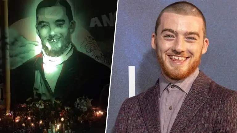 Euphoria star Angus Cloud honoured with 9-foot mural during candlelight vigil in hometown Angus Cloud