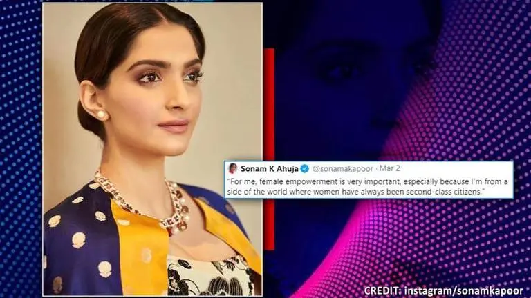 Sonam Kapoor lashes out at trolls for 'women as second-class citizens' quote Sonam Kapoor slams trolls for 'women as second-class citizens' quote, says 'akin to Nazis'