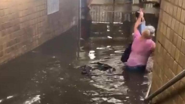 New York braces for Storm Elsa as rains flood subways across the city ...