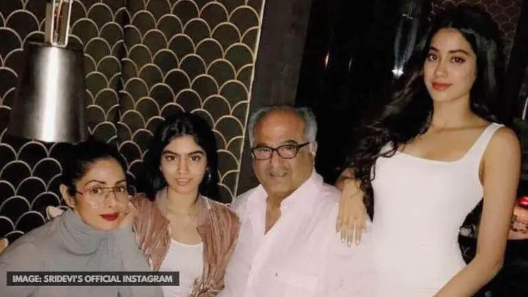 On Sridevi-Boney Kapoor's wedding anniversary, check out their cute moments with daughters Sridevi