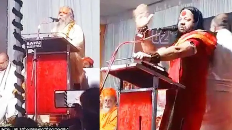 Raipur Dharam Sansad organisers slam monk for abusing Mahatma Gandhi; to hold event again Chhattisgarh