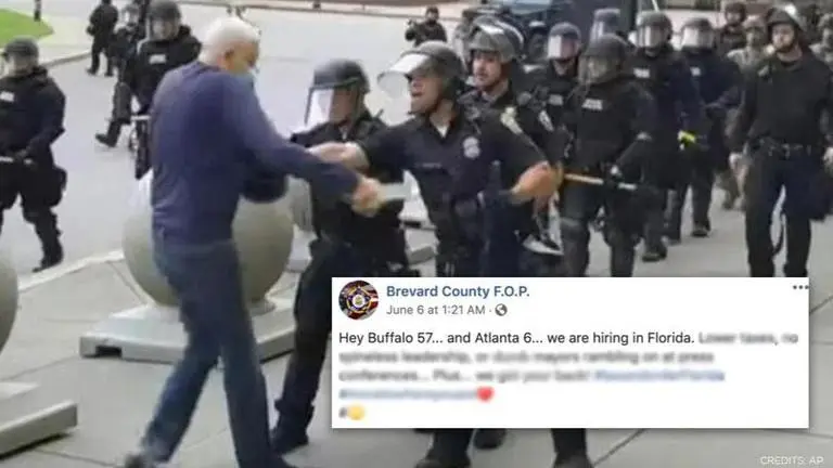 Florida police organisation offers to re-hire cops suspended over misconduct Florida