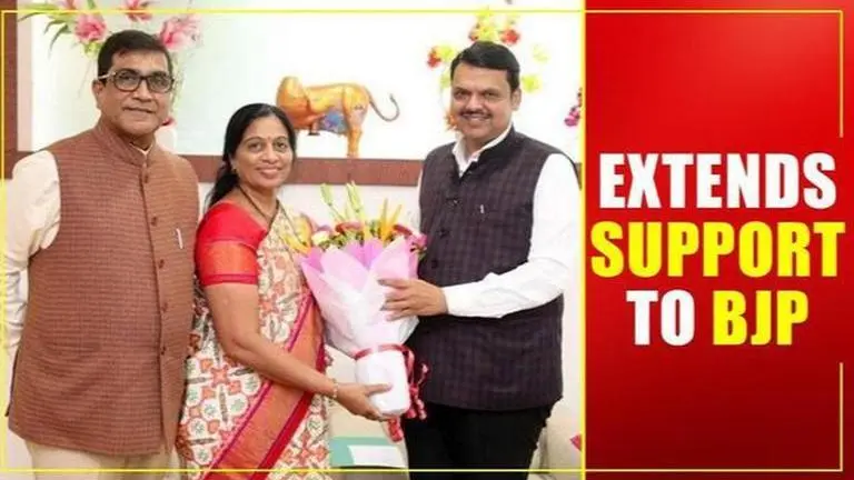 Maharashtra: Rebel MLA Geeta Jain extends support to BJP Maharashtra