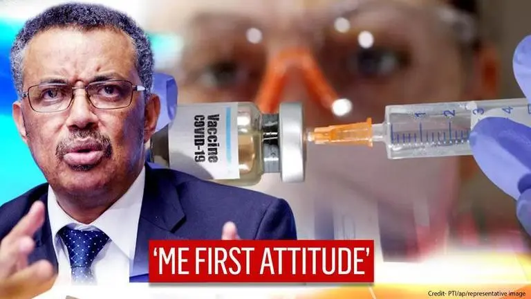 WHO chief says world on brink of 'catastrophic moral failure' as rich nations hog vaccines WHO chief says world on brink of 'Catastrophic Moral Failure' as rich nations hog vaccines