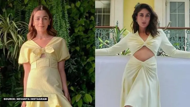 Kareena Kapoor Khan and Alia Bhatt look beautiful in yellow outfits; see pics Kareena Kapoor