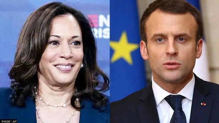 US VP Kamala Harris to embark on Paris visit next month for talks with French Prez Macron Emmanuel Macron