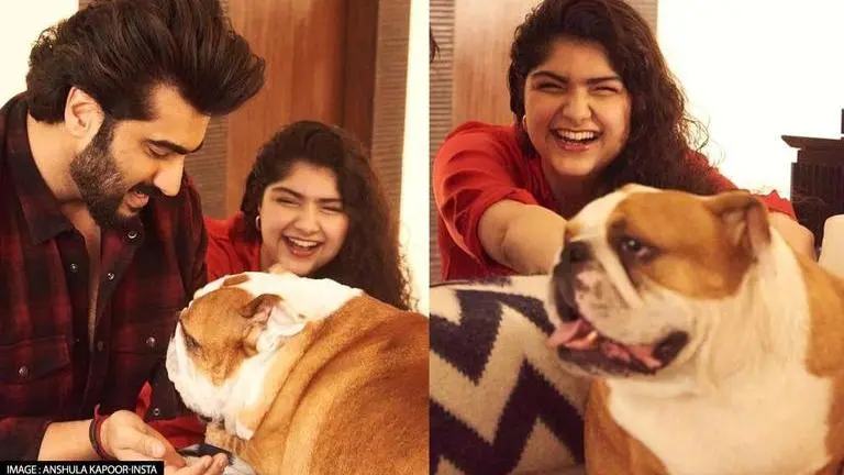 Arjun Kapoor & Anshula celebrate 'Pet Day', duo share glimpses of their pooch Maximus Arjun Kapoor