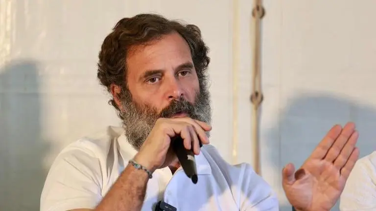 'Fight today is between 2 ideologies, one which benefits few & the other raises people's voice': Rahul Gandhi Rahul Gandhi