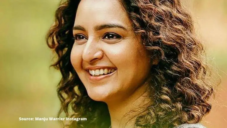 Manju Warrier's 'Chathurmukham' press meet photos win fans' hearts In frame: Manju Warrier, Source: Instagram